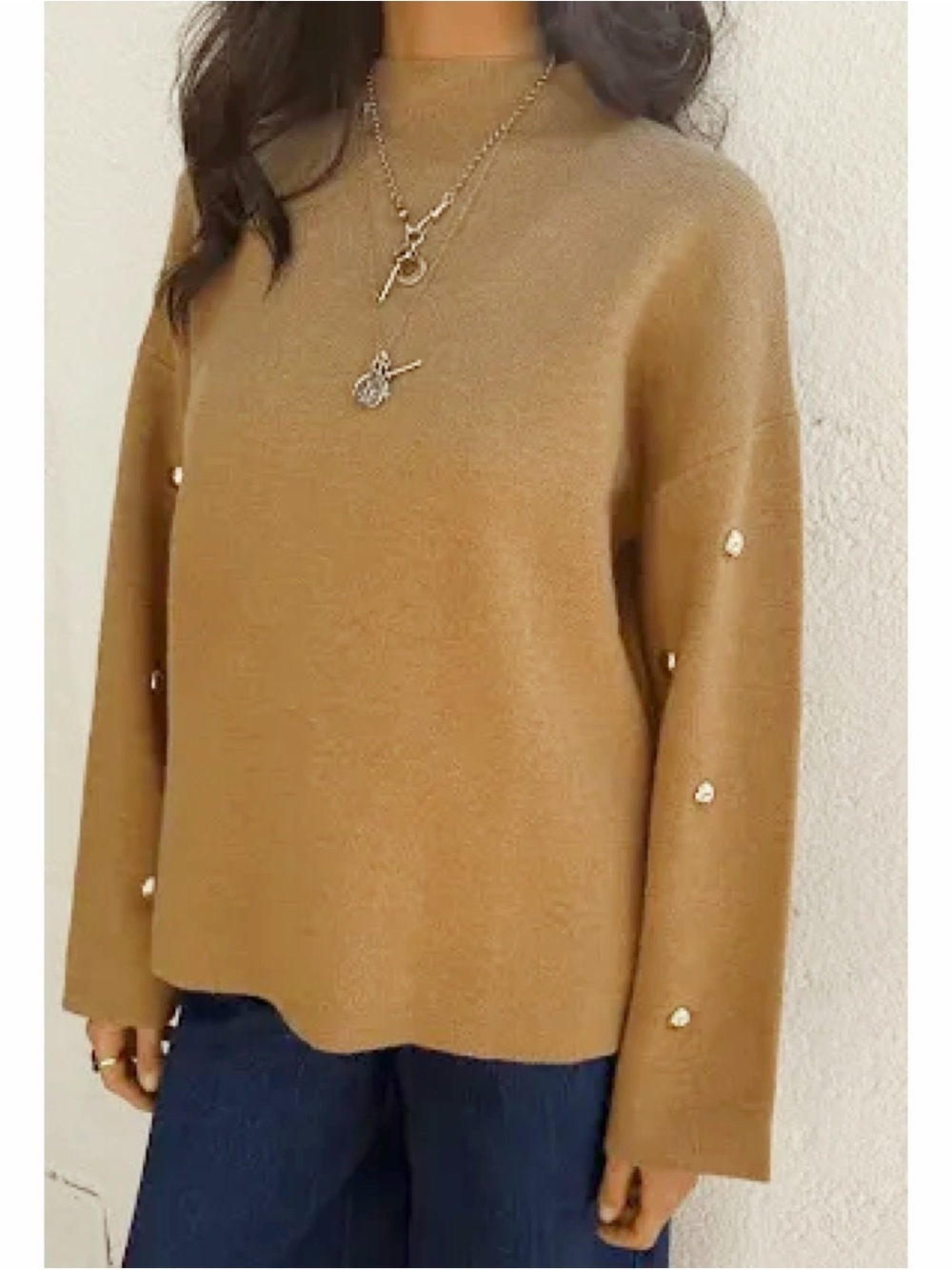 Never Fully Dressed Evie Studded Sweater